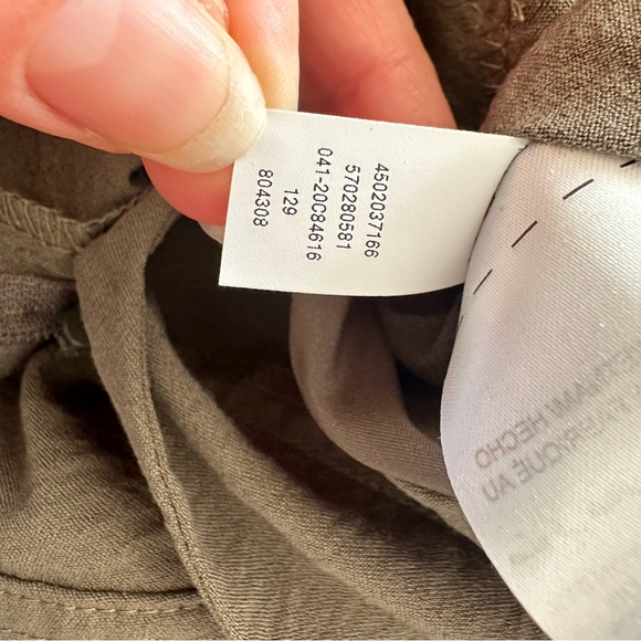 Chico’s Women’s Lightweight Cargo Pants Olive - Picture 5 of 5